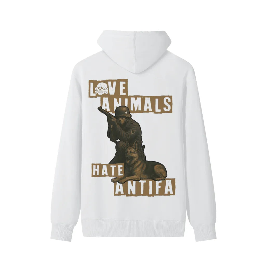 Love animals, hate antifa