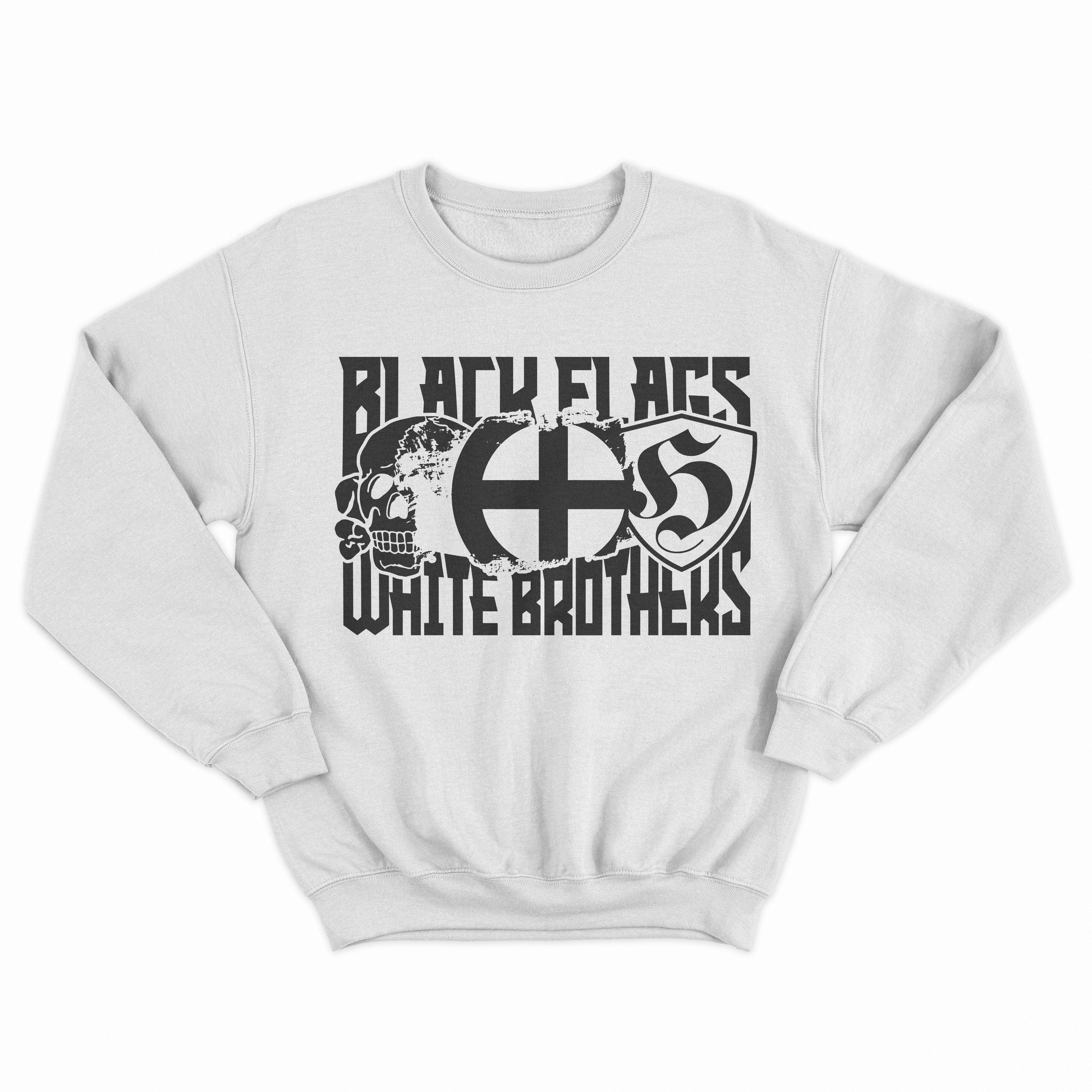 Black flags, white brothers