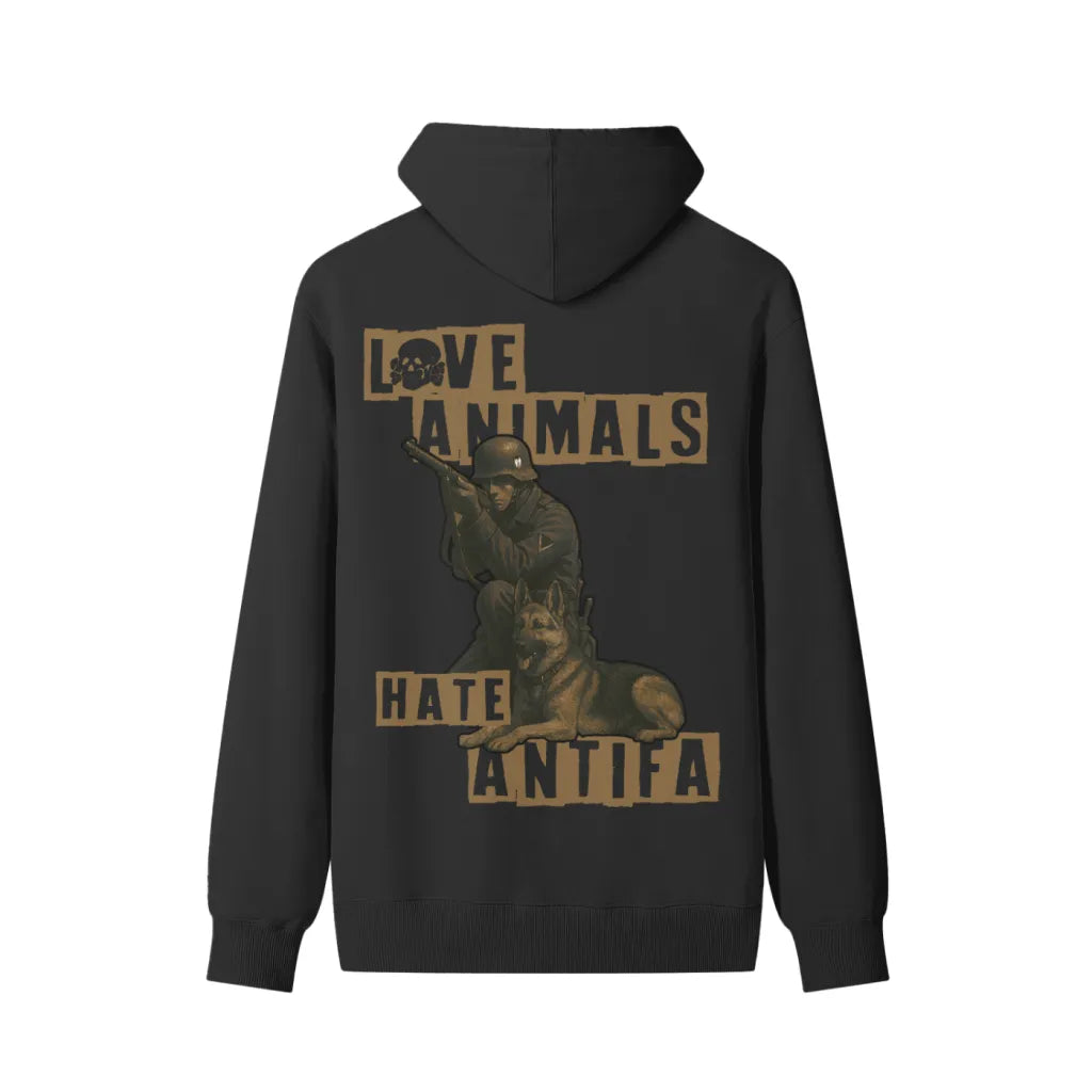 Love animals, hate antifa