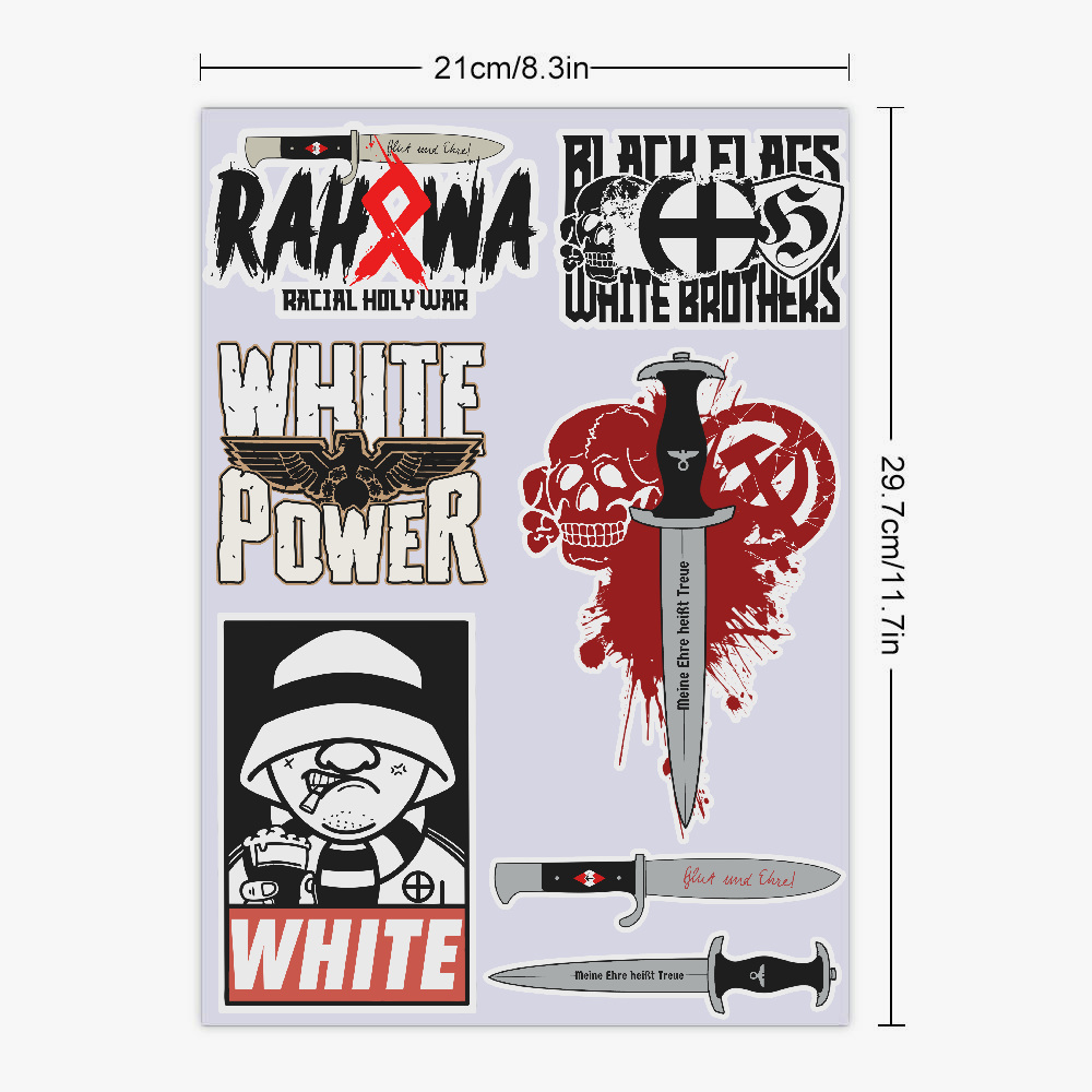 Stickers pack (6 sheets)