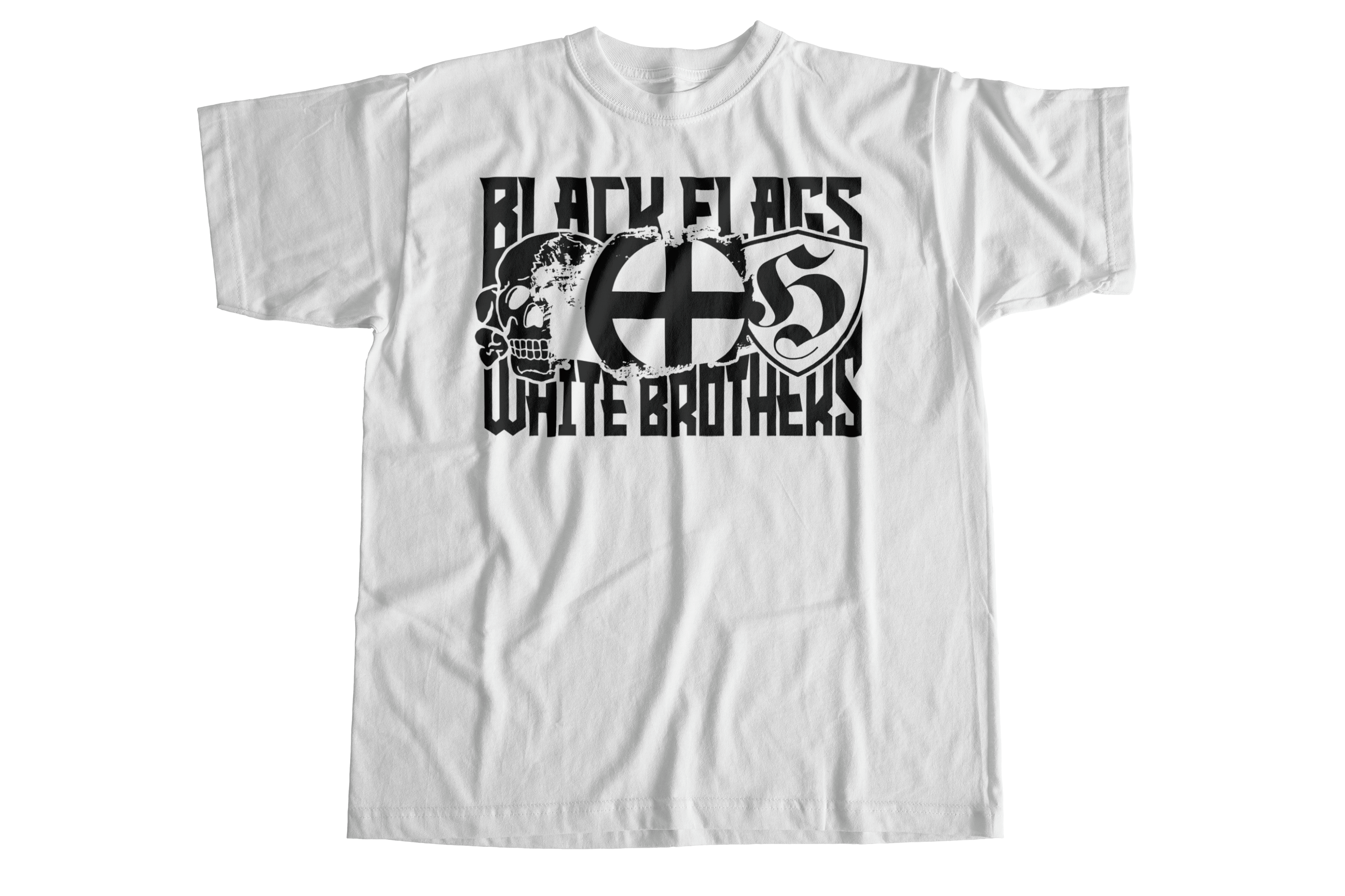Black flags, white brothers